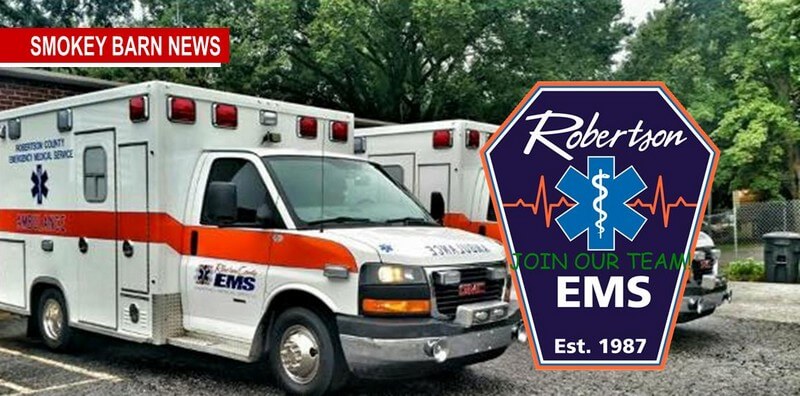 Robertson County EMS Is Accepting Applications For Full