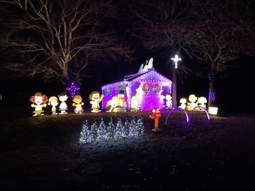 Charlie Brown Christmas Airs Sun. & Local Light Shows Brighten