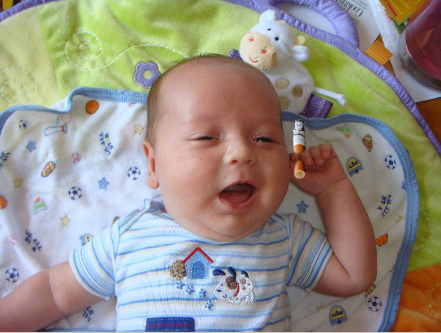 Smoking Baby