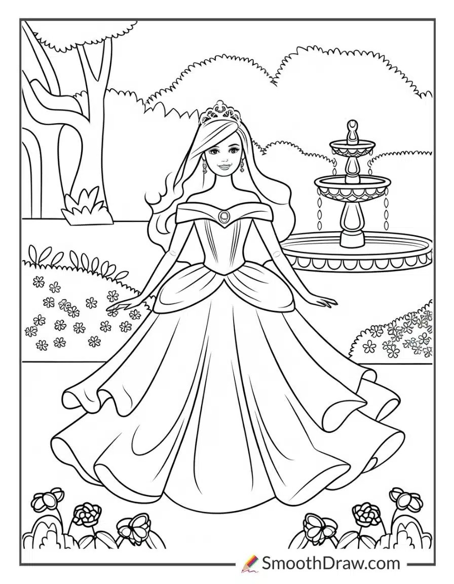29 Barbie Coloring Pages (Free PDF Printables)