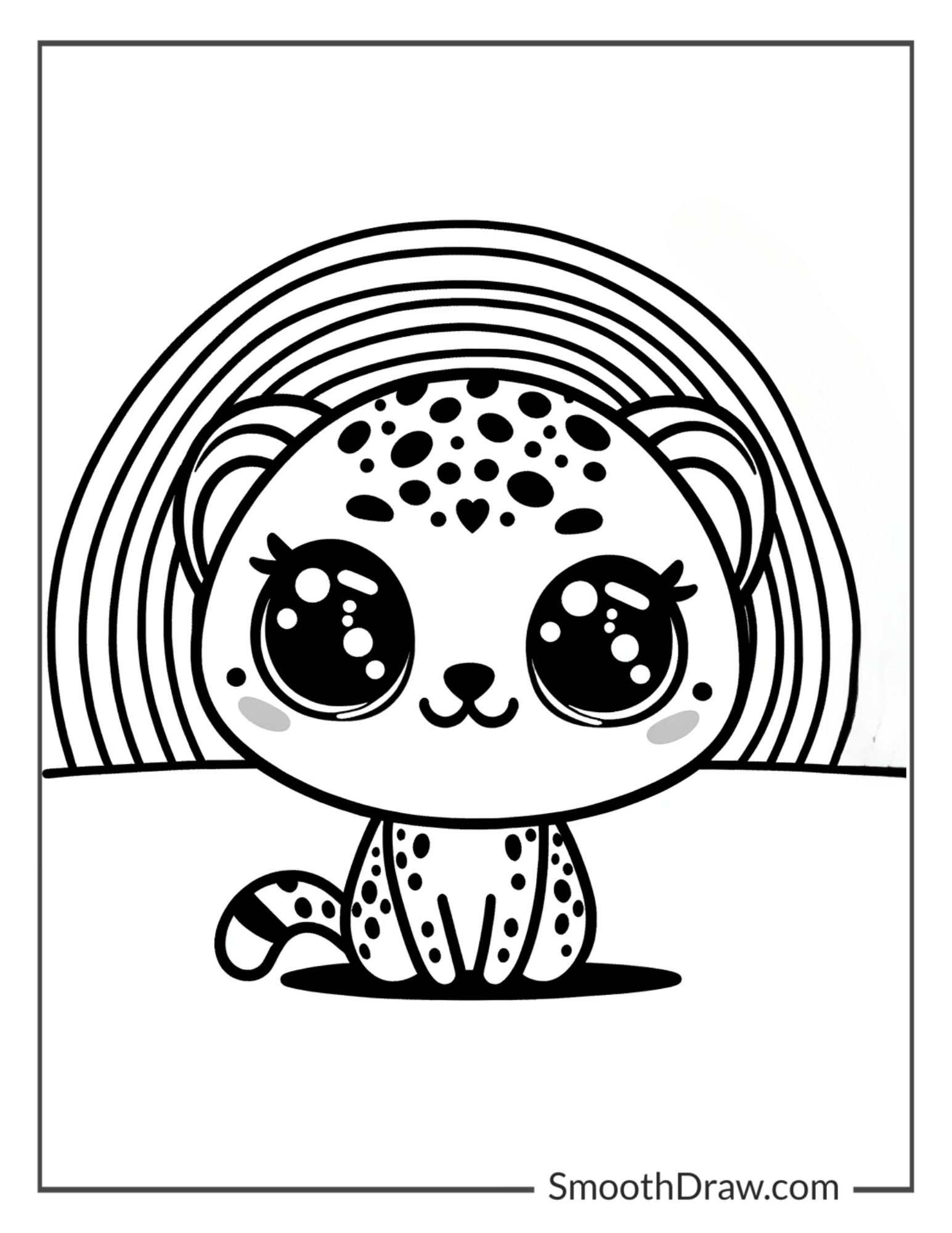44 Cheetah Coloring Pages (Free PDF Printables)