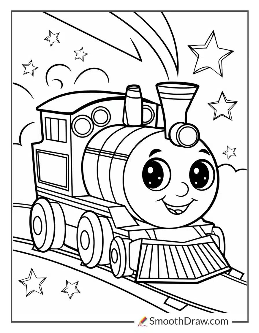 Train Printable Coloring Pages Printable Train Coloring Pages 30