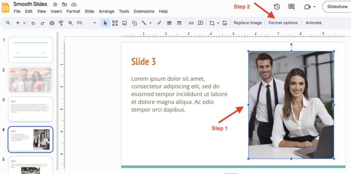 How to Rotate Image In Google Slides