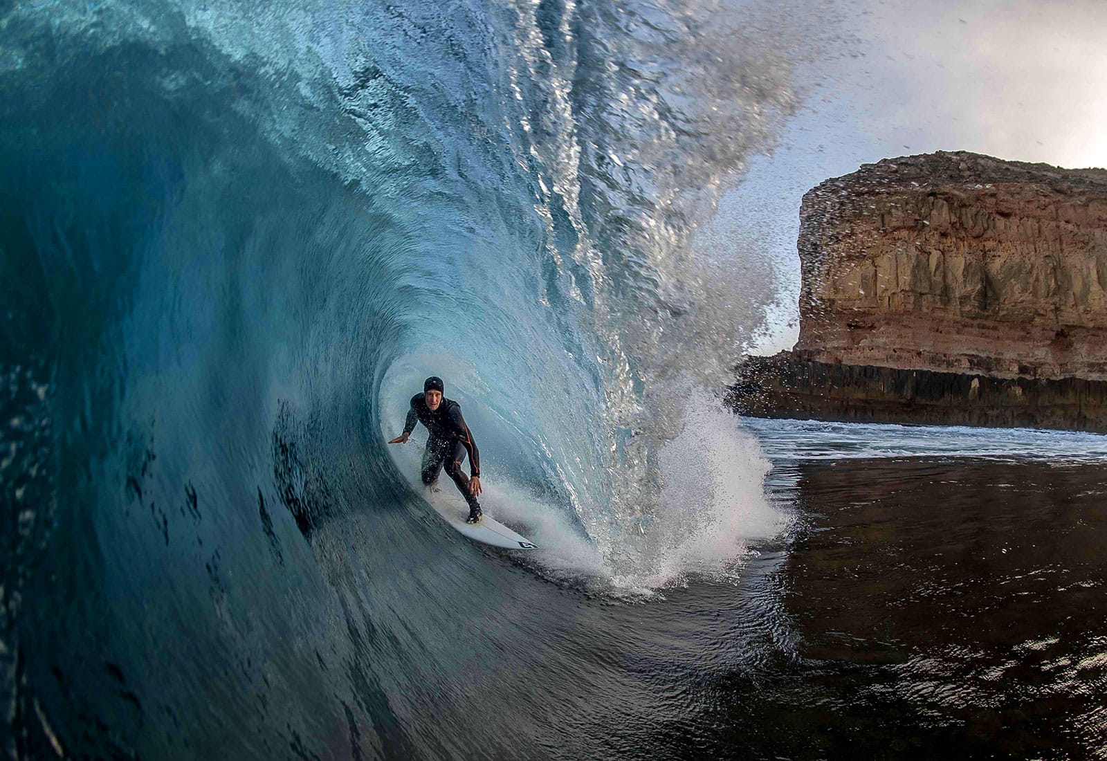 EP1. Big Wave Surfer Sandy Ryan recovering after meeting a dry reef