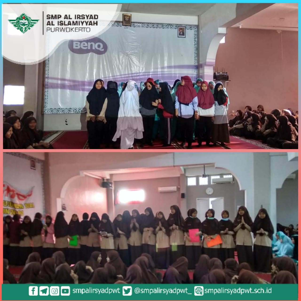 Serunya English and Arabic Friday – SMP AL IRSYAD AL ISLAMIYYAH PURWOKERTO