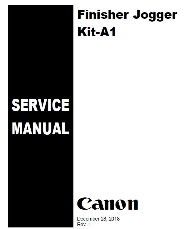 Canon Finisher_Jogger_KitA1 Service Manual Canon Options Service