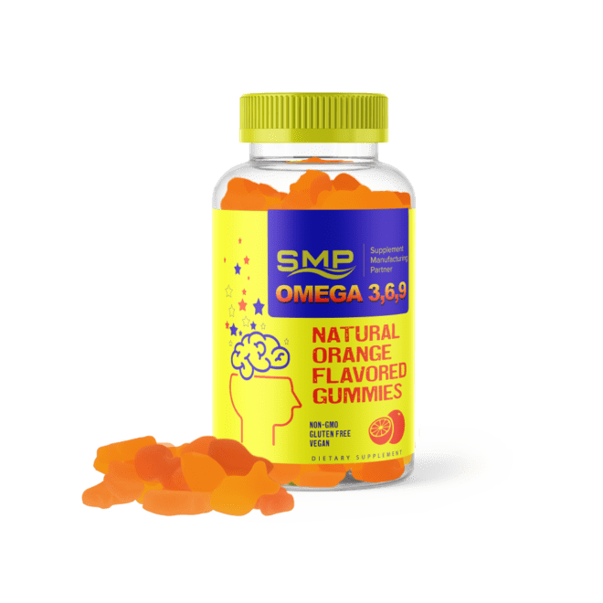 Private Label Kids Omega 3 Gummies w/ALA GelatinFree SMP Nutra