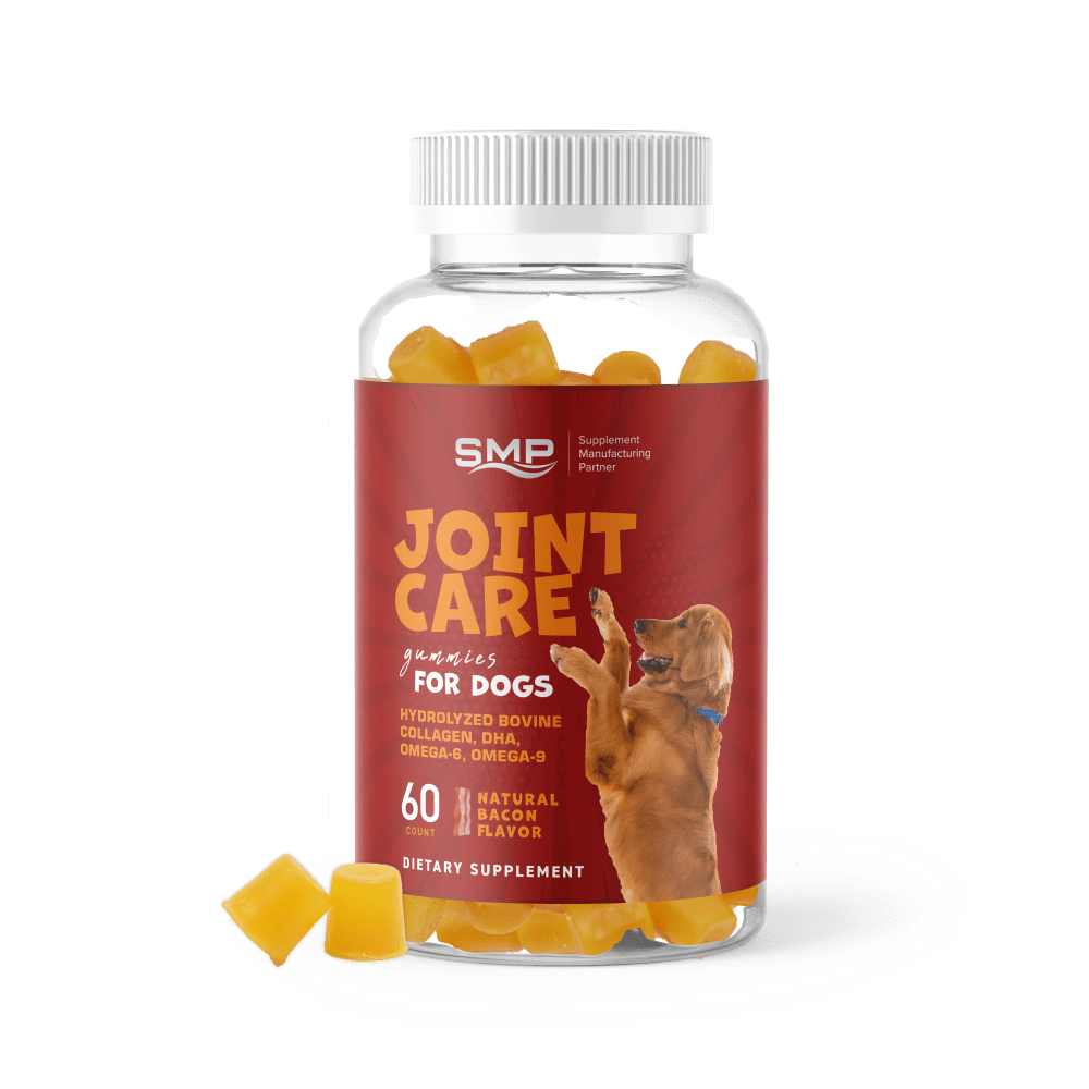 Private Label Joint Care Gummies For Dogs! w/ Bovine Collagen & More