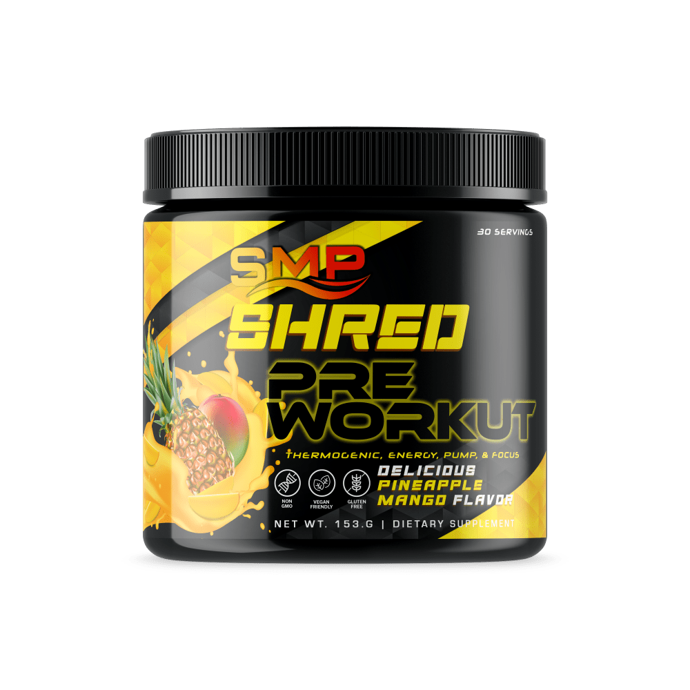 Private Label Shred Pre Workout Powder Thermogenic SMP Nutra