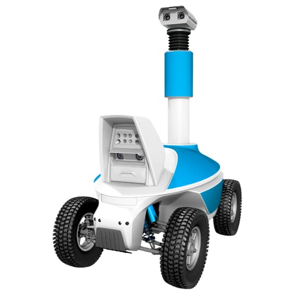 SMP Robotics autonomous mobile security robots ugv for outdoor