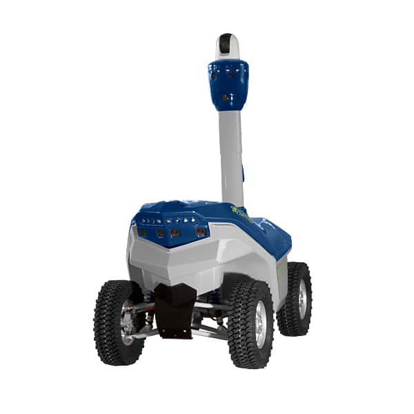 Security robots outdoor patrolling, video & thermal surveillance for