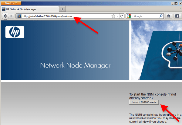 Configure SMS alerts for HP Network Node Manager