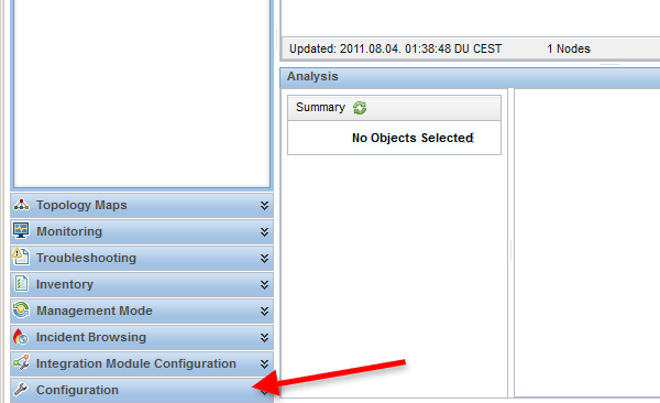 Configure SMS alerts for HP Network Node Manager