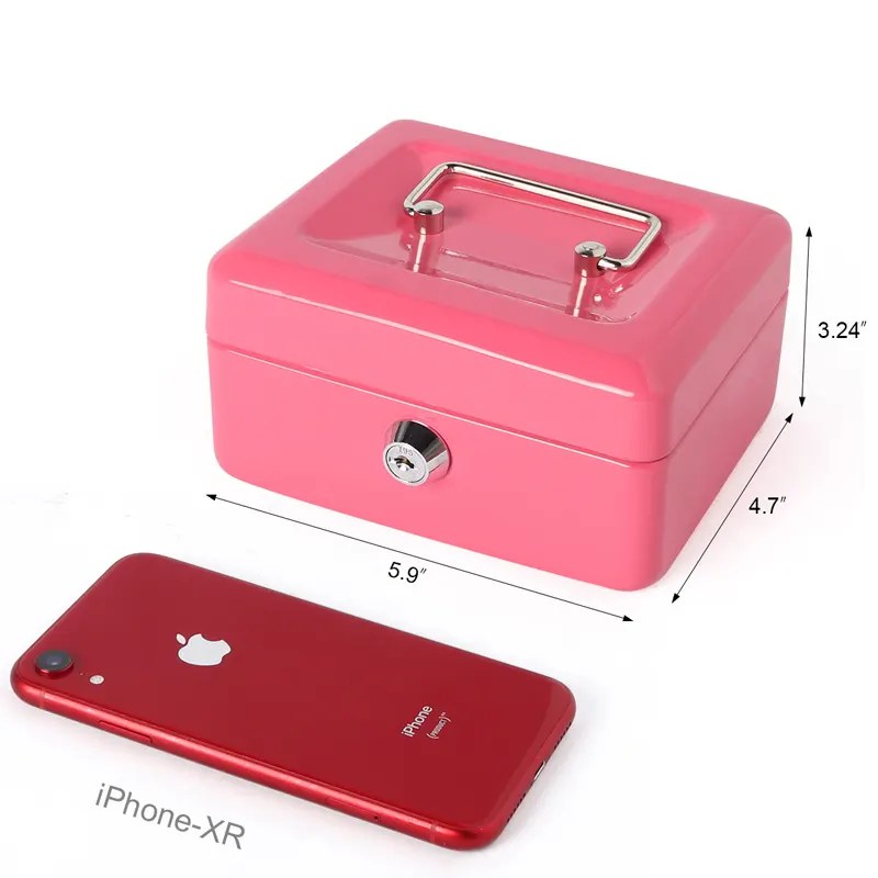 Cash Box M125K (Pink) Shuaima Safes
