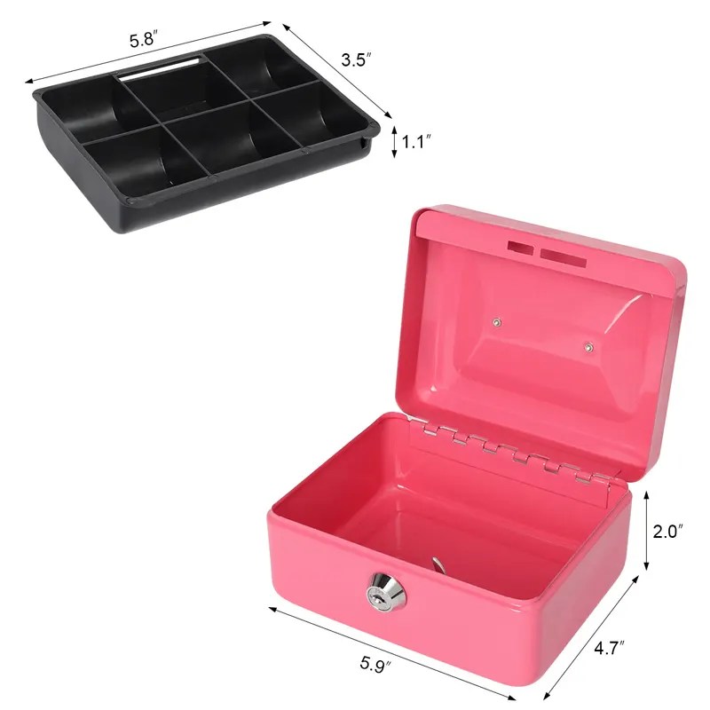 Cash Box M125K (Pink) Shuaima Safes