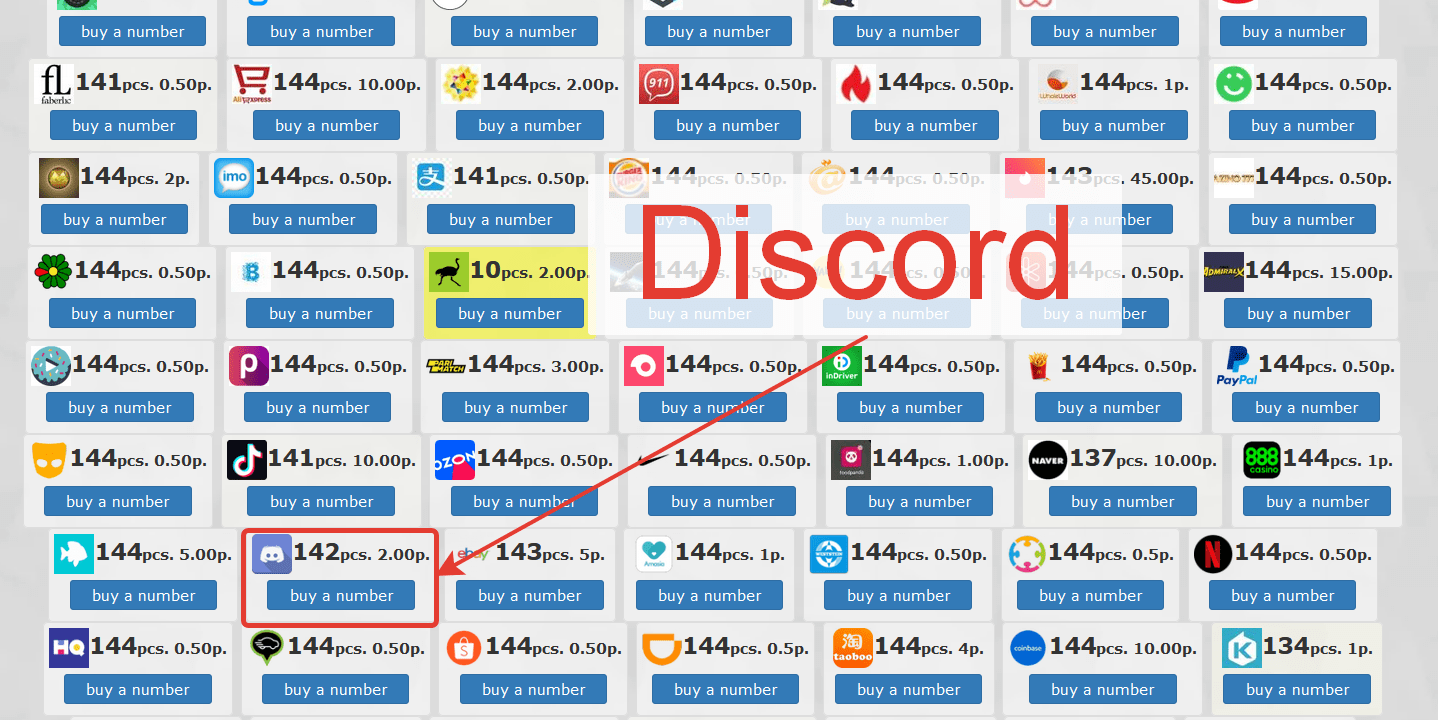 Creating Discord Accounts Using Virtual Numbers