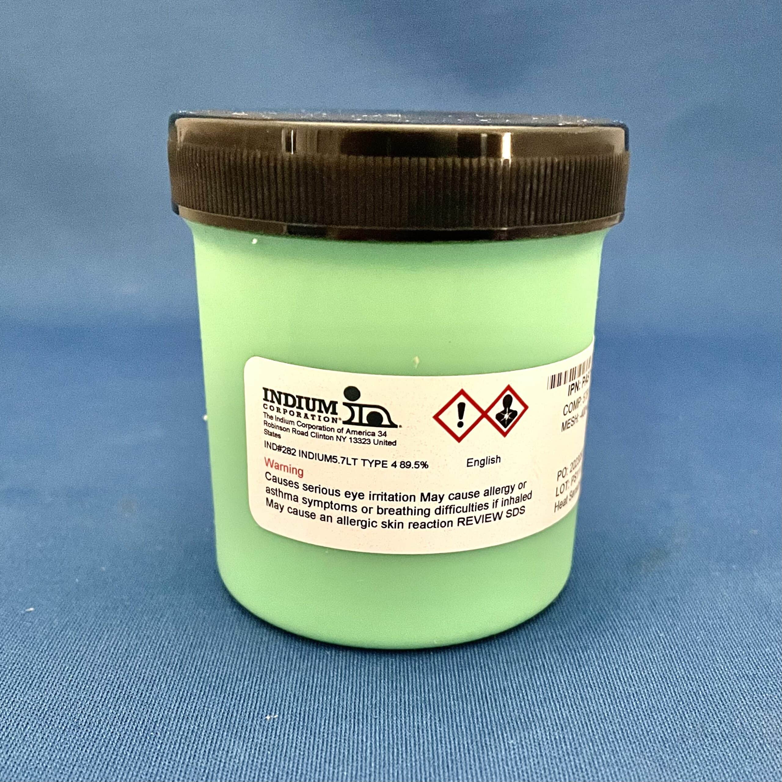 Indium 5.7LT Solder Paste Alloy 282 No Clean