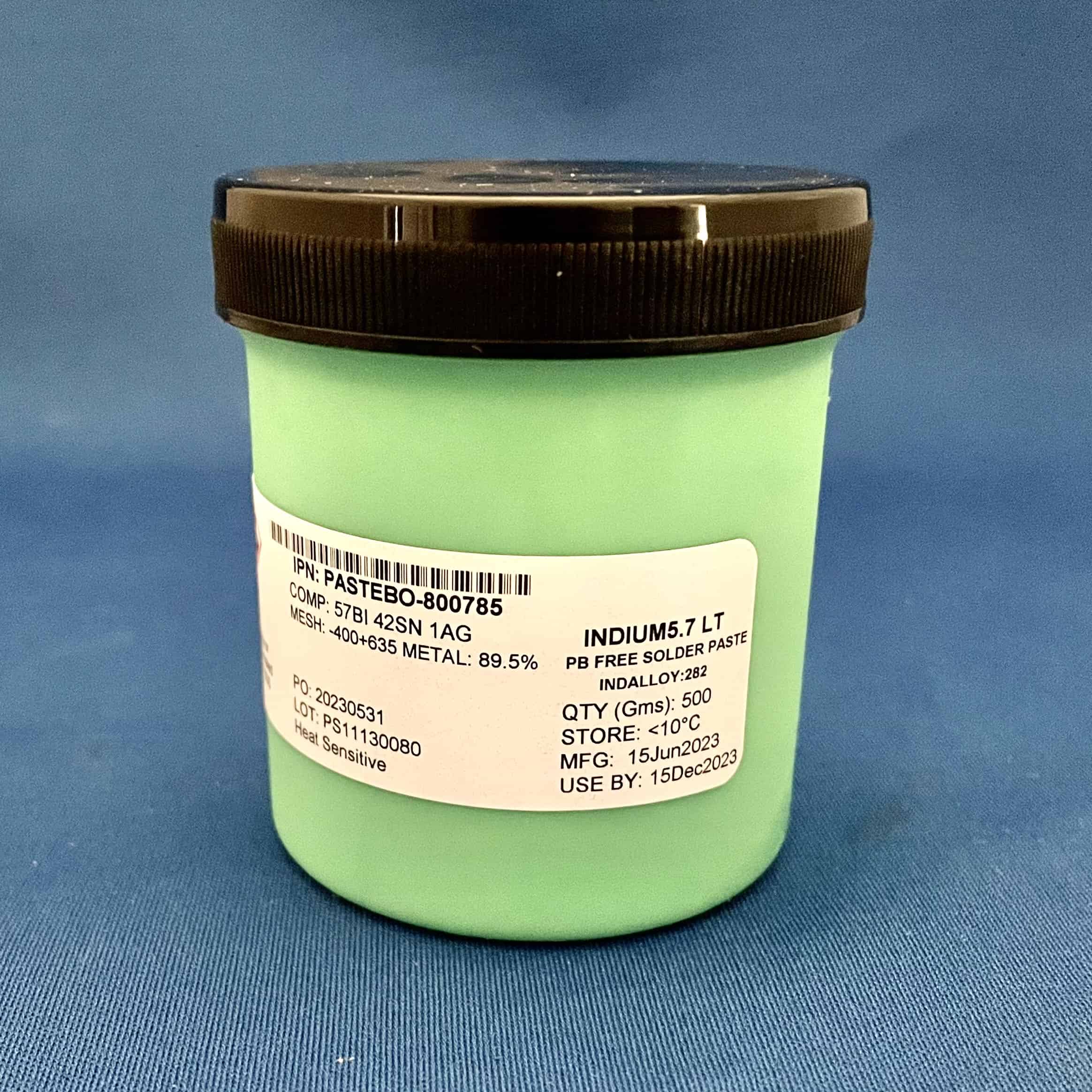 Indium 5.7LT Solder Paste Alloy 282 No Clean