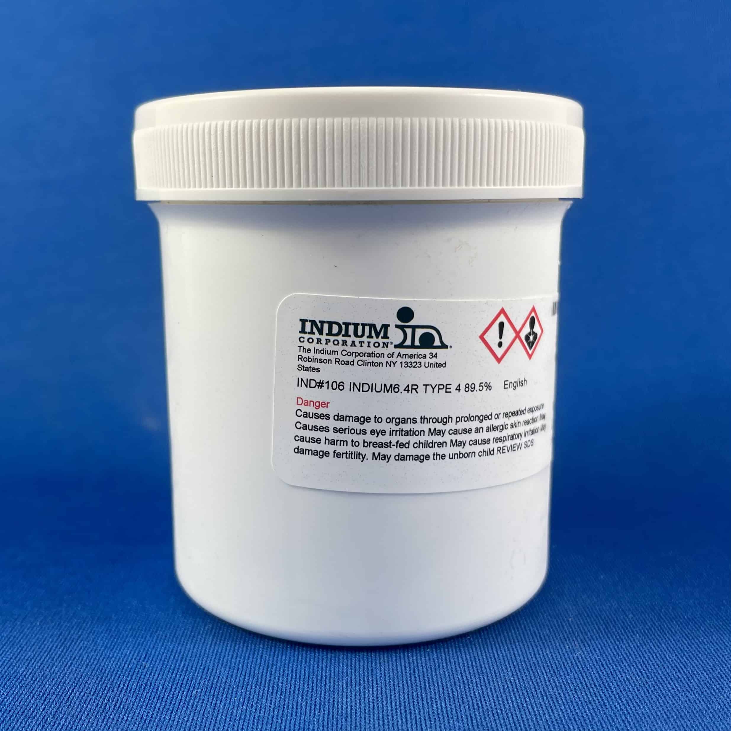 Indium 6.4R SN63/PB37 Solder Paste Water Wash Solder Paste & Products