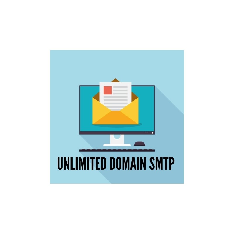 Unlimited Domain SMTP, Buy Unlimited Domain SMTP