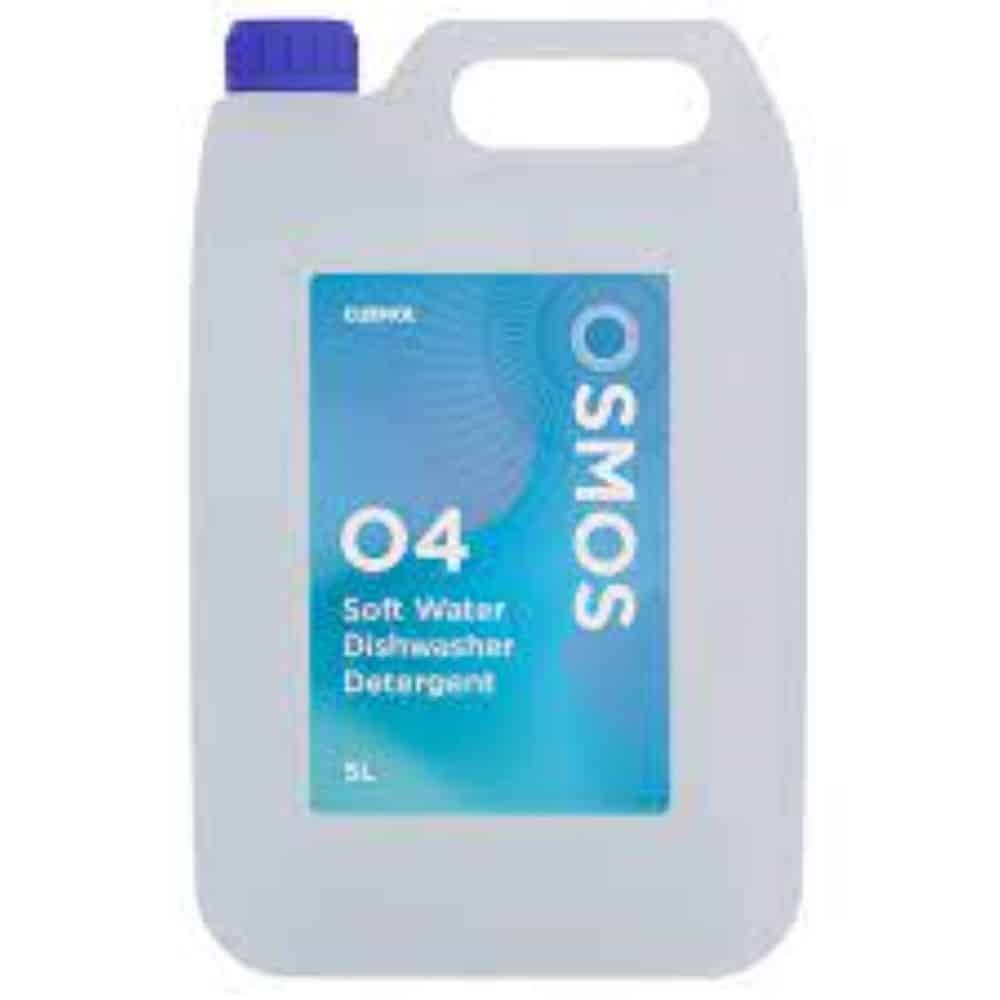 Osmos Soft Water Dishwasher Detergent 2x5Ltrs Smudge & Dribble