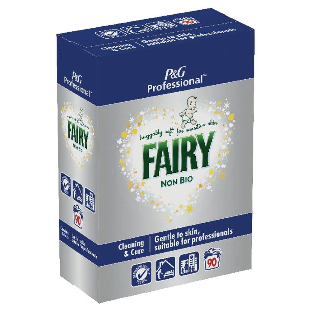 Fairy NonBio Laundry Powder 130 Wash Smudge & Dribble