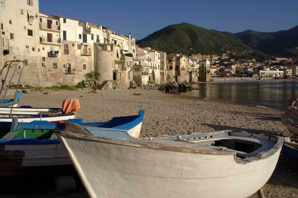 Where to stay in Sicily for families Smudged Postcard