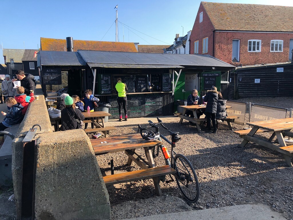 Things to do in Whitstable with kids Smudged Postcard