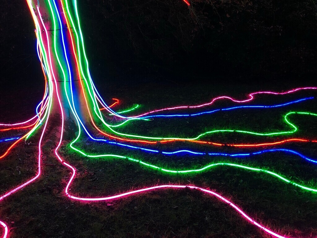 20+ Beautiful Christmas light trails for 2023 Smudged Postcard