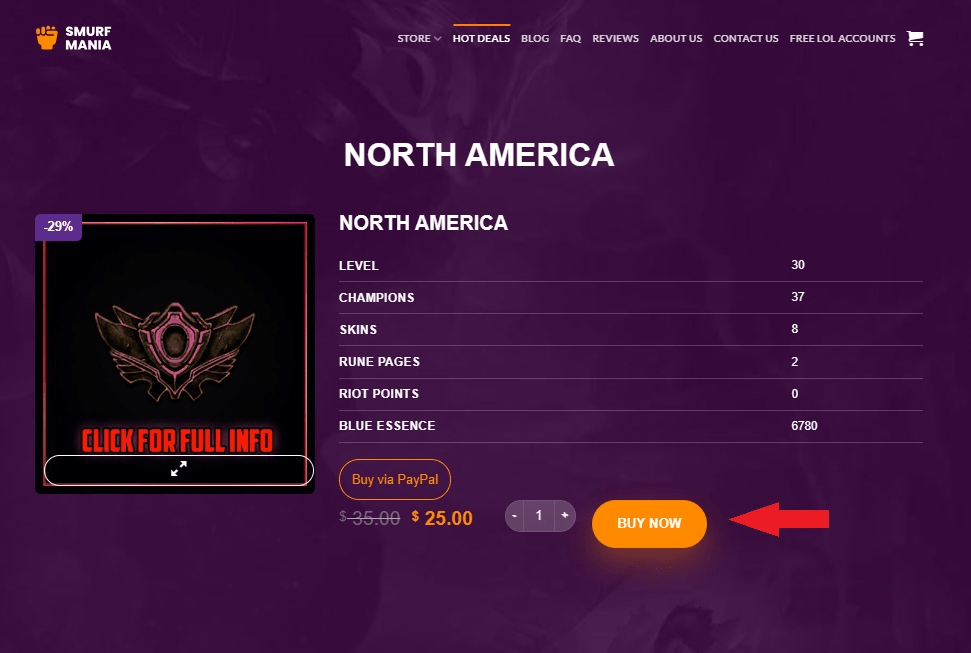 How to Buy on Smurfmania with Credit Card