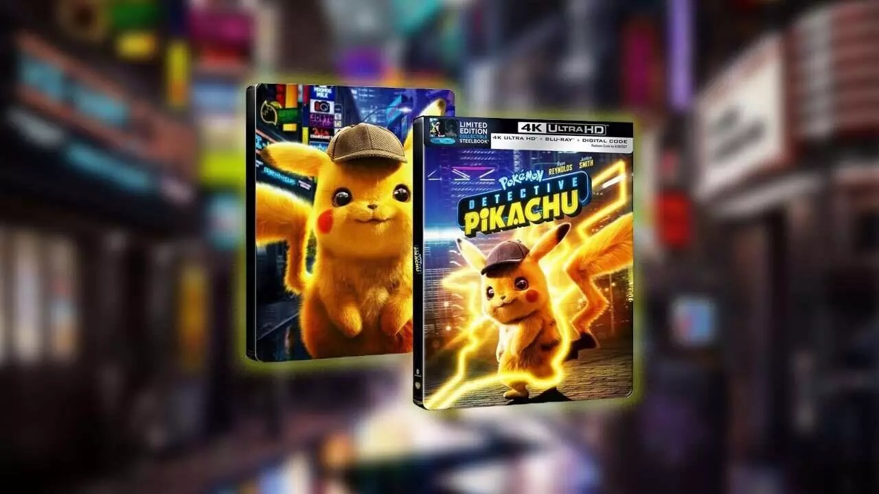 A Collector’s Dream: The Alluring Detective Pikachu 4K Steelbook Edition
