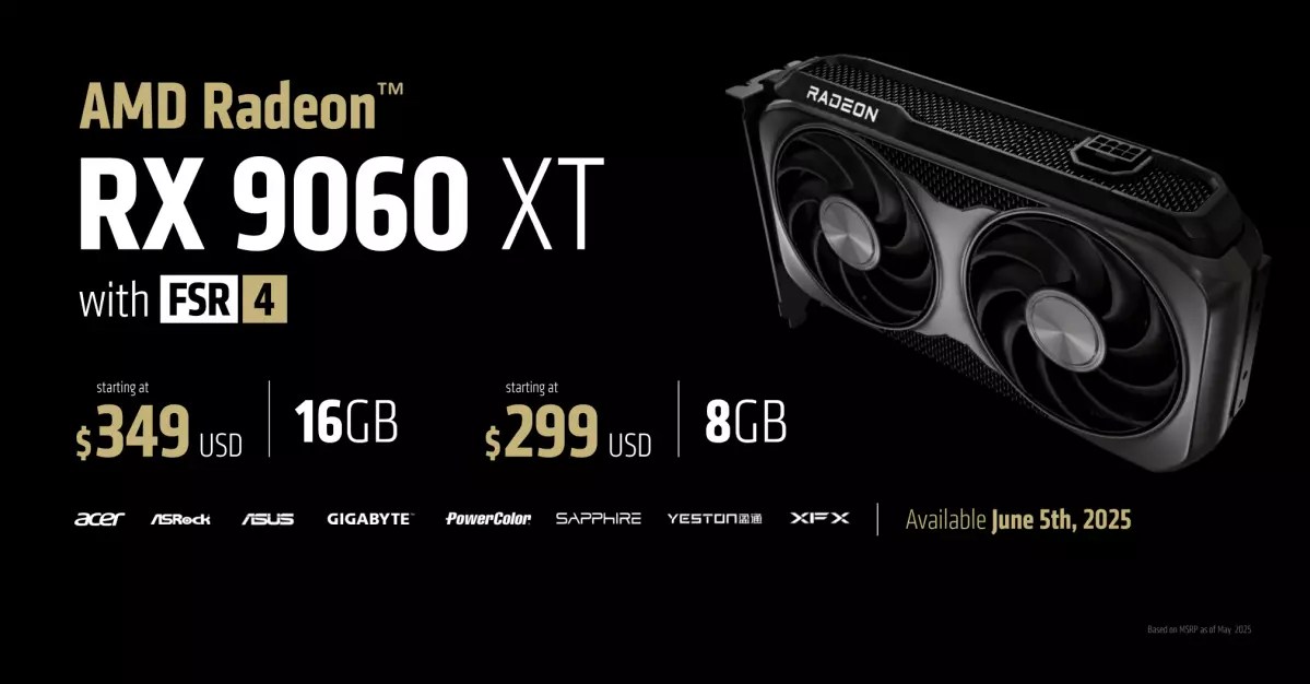 Unleashing Power: AMD’s Bold Move with Radeon RX 9060 XT