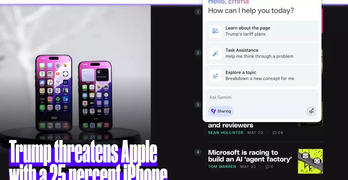 Transforming Browsing: The Future of AI Integration with Gemini
