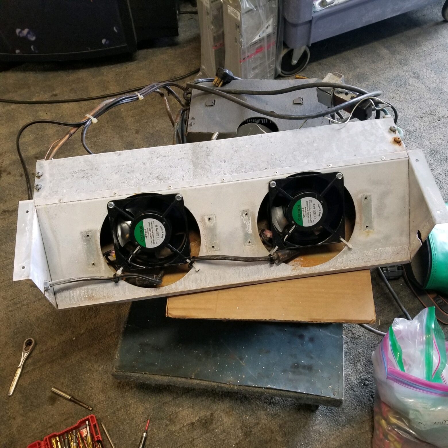 FSI, USI 3040 / 3037 SODA MACHINE EVAPORATOR FAN REPLACEMENT KIT