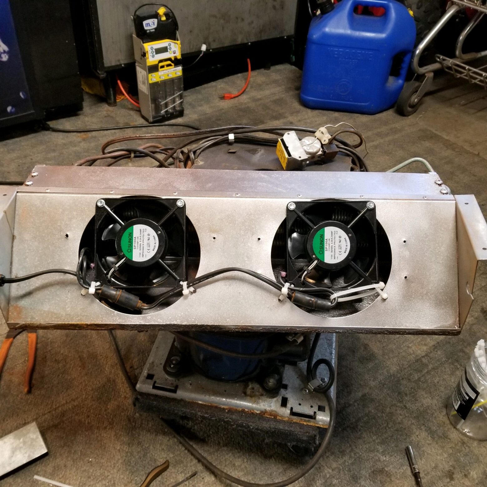 FSI, USI 3040 / 3037 SODA MACHINE EVAPORATOR FAN REPLACEMENT KIT