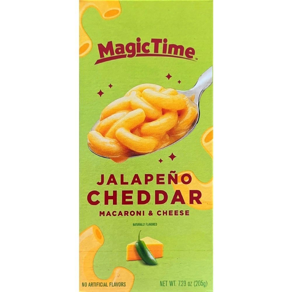 Magic Time Jalapeno Cheddar Mac & Cheese 205g • Snackje