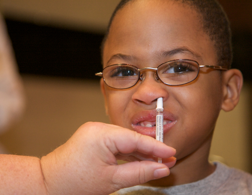 Study Intranasal Flu Vaccine Well Tolerated for Children with Egg