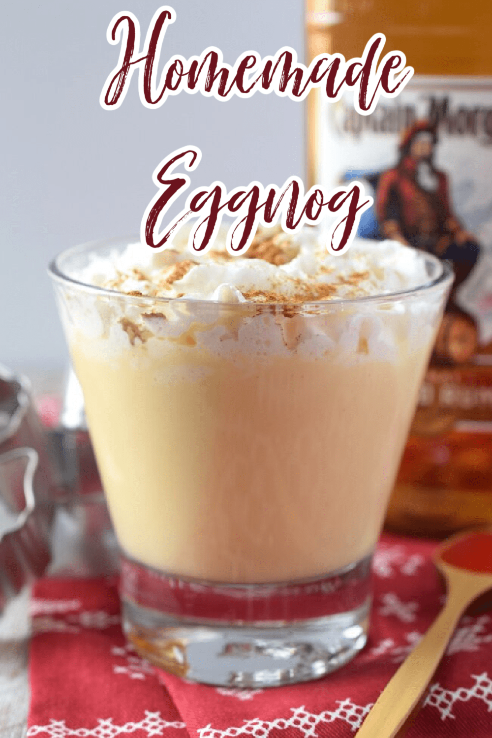 Homemade Eggnog Snacks and Sips