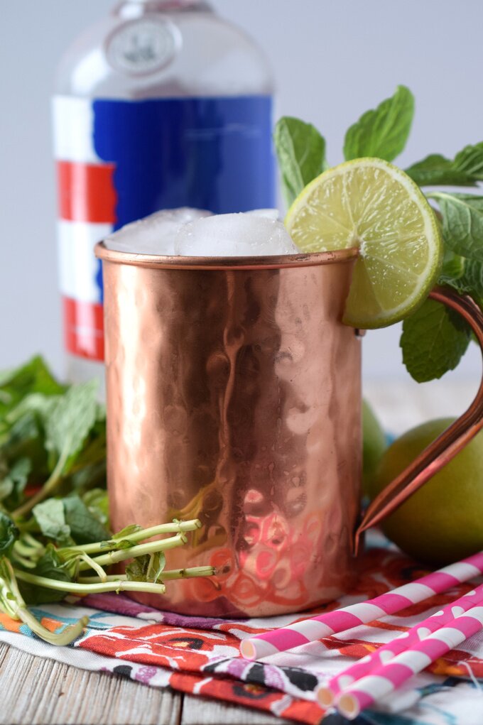 Moscow Mule Snacks and Sips