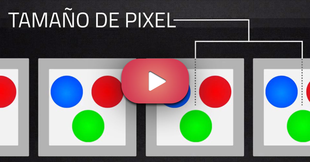 ¿Qué es el Pixel Pitch? (VIDEO) En Español