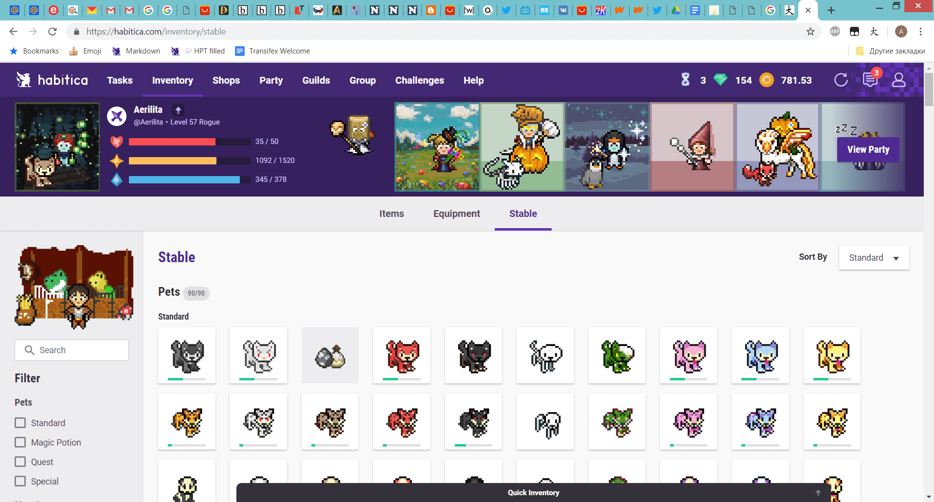 Feeding pet to mount status and then rehatching/selecting incorrectly