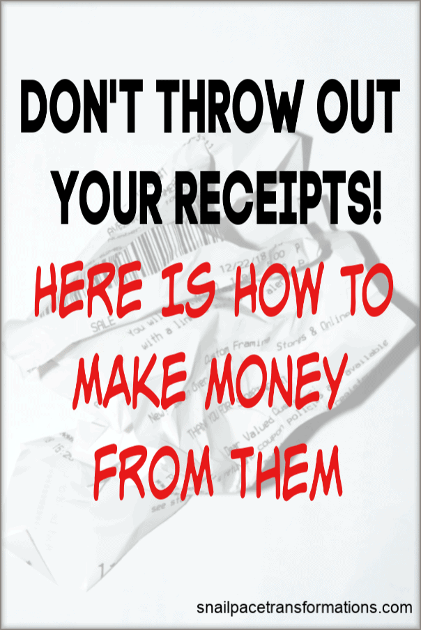 The Ultimate Guide To Making Money From Your Receipts