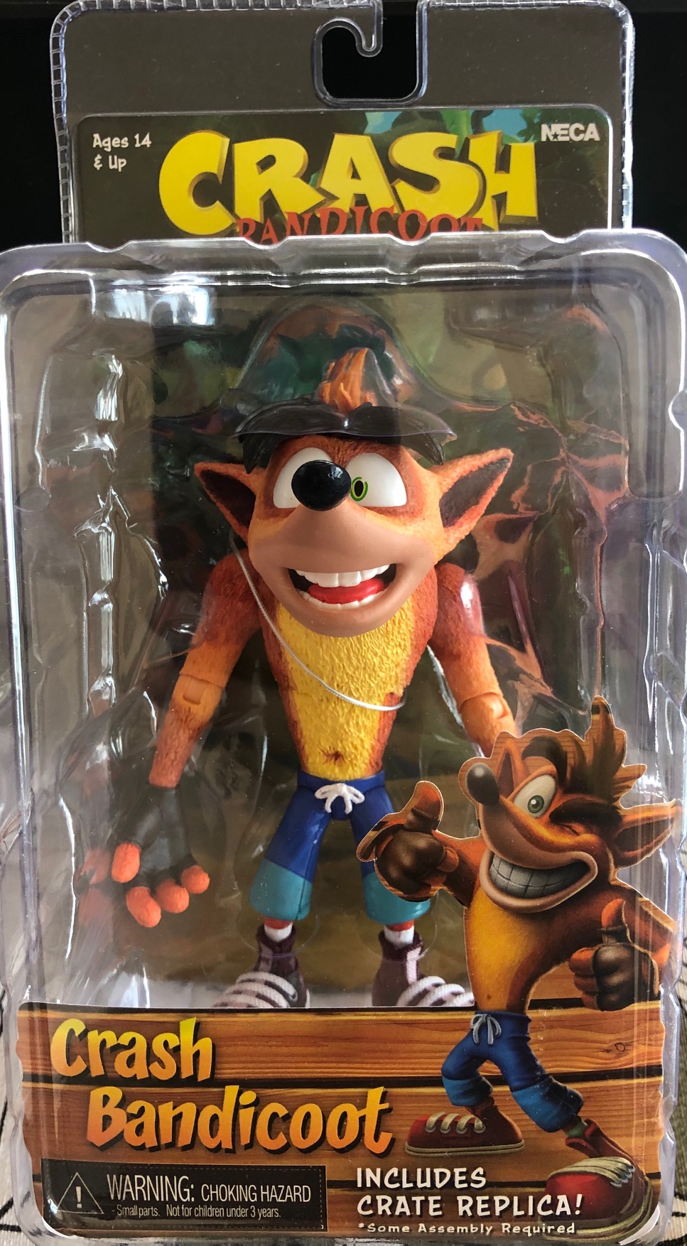 7" Figures Crash Bandicoot Crash Bandicoot Snake.cl