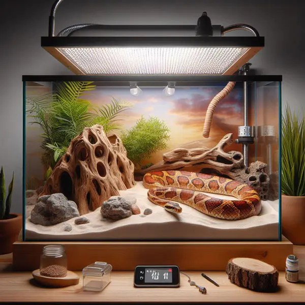 Corn Snake Habitat To The Humble Abode Of These Beauties!