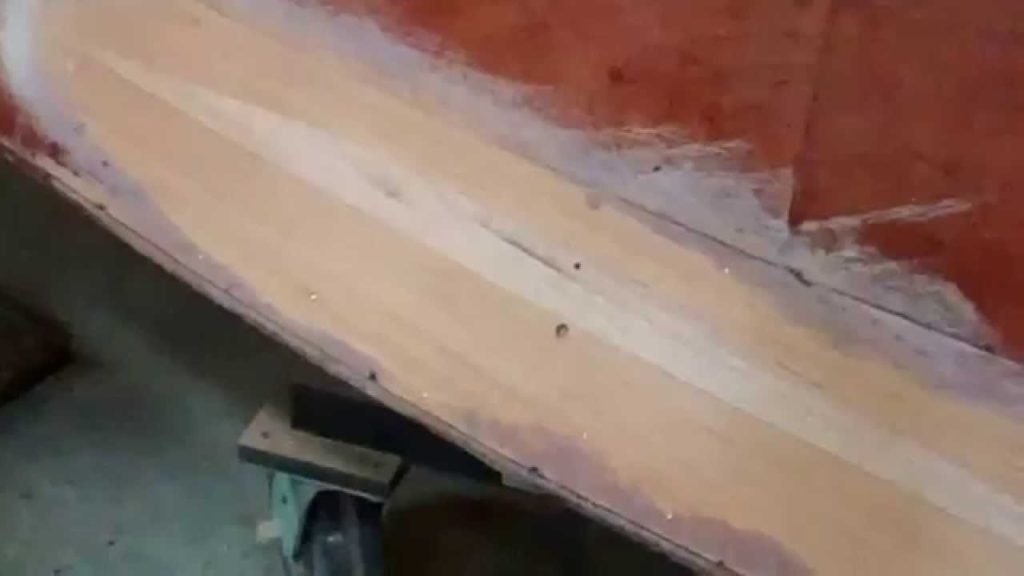 Topside Dutchman Repair Completed Snake Mountain Boatworks