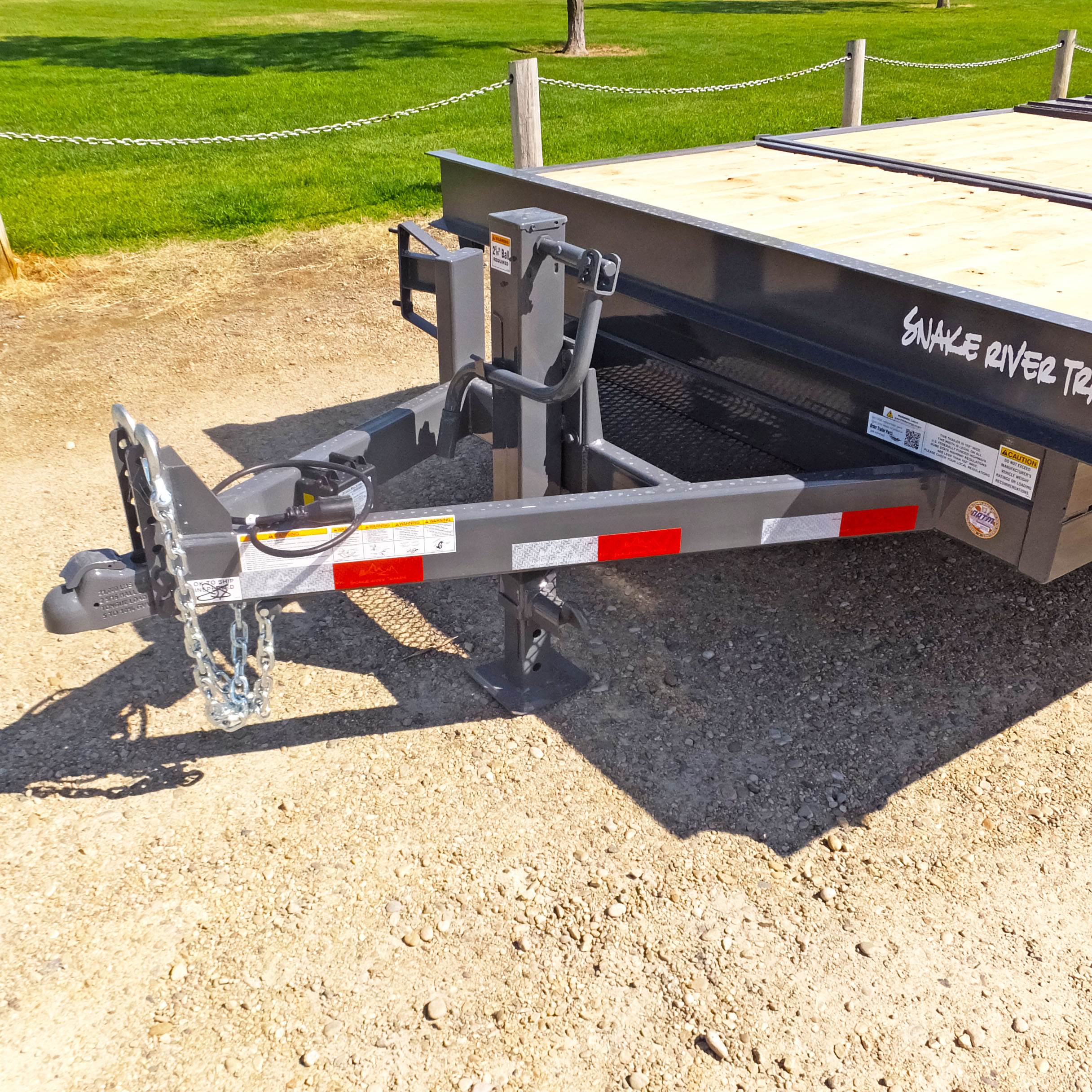 Snake River Trailer Co Deck Over 3/4 Split Tilt Flatbed Trailers