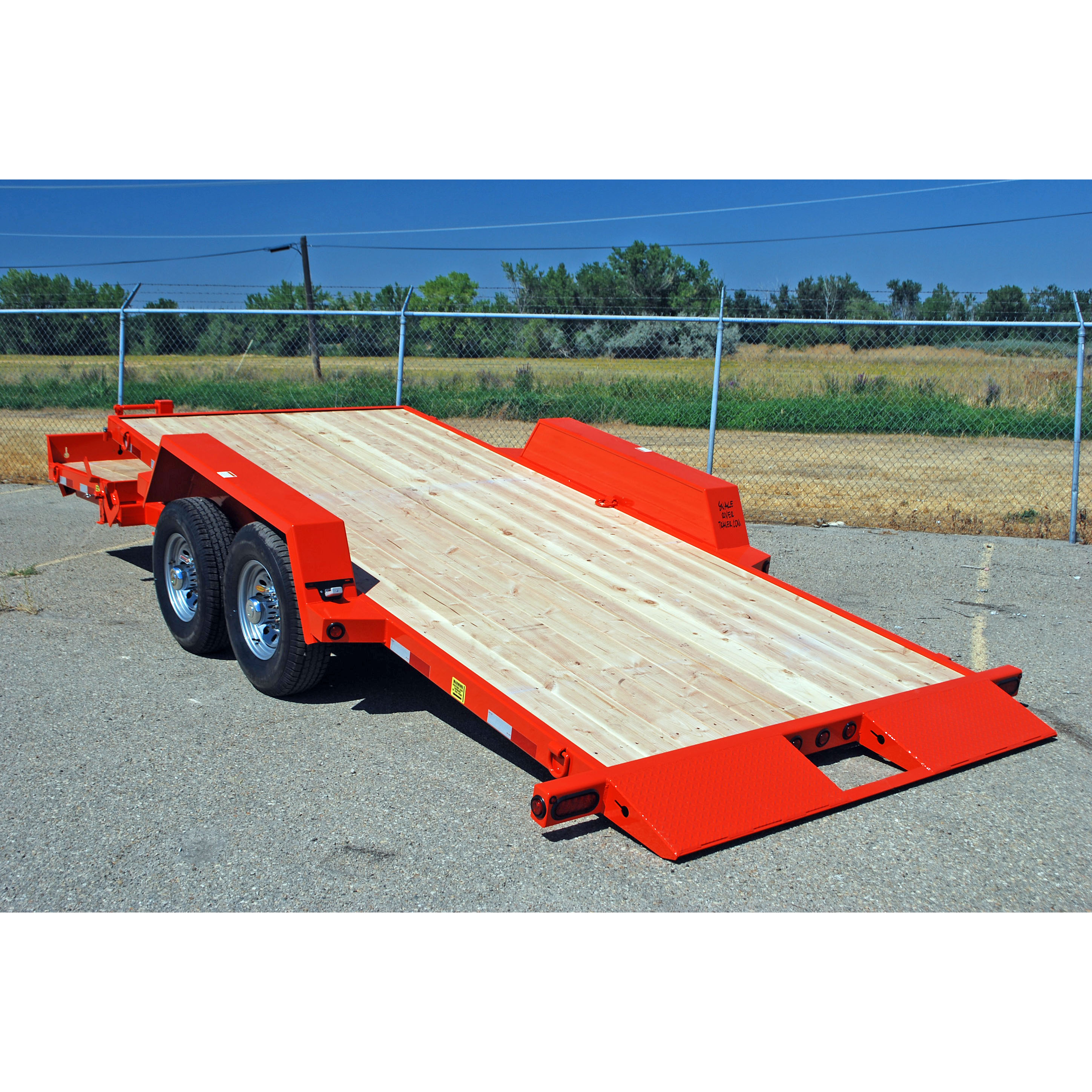 Snake River Trailer Co 3/4 Split Tilt Flatbed Trailer Models