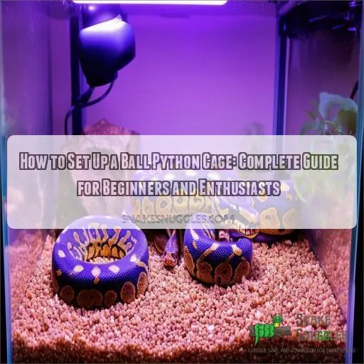 How to Set Up a Ball Python Cage Complete Guide for Beginners and
