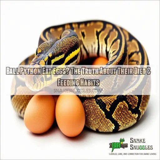 Ball Python Eat Eggs? The Truth About Their Diet & Feeding Habits