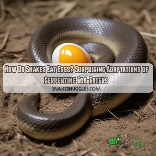 How Do Snakes Eat Eggs? Surprising Adaptations of Serpentine EggEaters